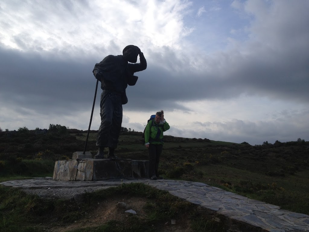 down the hill into the rain shadow